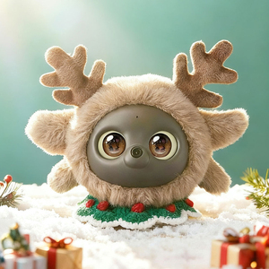 Kamomo Ropet Pro Robot Intelligente Compagno con Interazione Emotiva, Riconoscimento Facciale, Sensore Tattile, Giocattolo Intelligente da Tavolo per la Crescita - Product Image 1