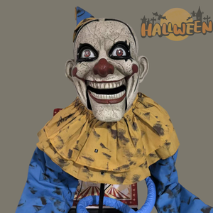 HLC Halloween Animatronic Scary Jumping Box Clown avec lumière et son Haunted Large Electric Induction Horror Props Décoration - Product Image 2