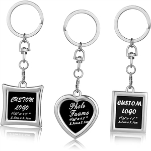 Porte-clés personnalisé en alliage de zinc, souvenir promotionnel tendance en métal avec impression UV pour porte-clés de voiture, cadeaux personnalisés - Product Image 1