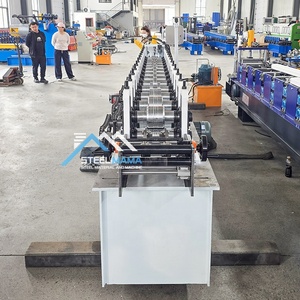 Machine de profilage de profilés en C de haute performance avec commande PLC, boîte de vitesses et moteur, fournie directement par l'usine pour le Mexique - Product Image 3