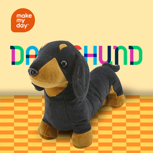 Peluche réaliste Teckel, jouet en peluche, animal en peluche réaliste, chien saucisse à corps long, poupée en peluche de simulation, décoration d'intérieur, cadeau - Product Image 4