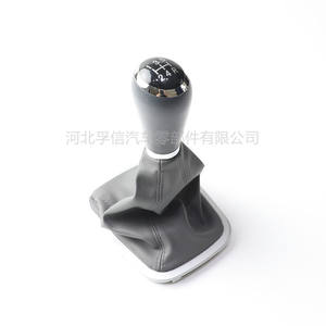 Fuxin – pommeau de levier de vitesse en cuir, 4 vitesses, couvercle de levier de vitesse manuel pour Chery E5 Ne, conception ergonomique - Product Image 5