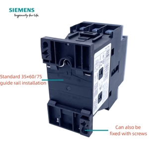 Contactor de CA <span class=keywords><strong>230</strong></span> V 50/60 HZ AC3 4 kW 400 V Contactos AUX 1 NA + 1 <span class=keywords><strong>NC</strong></span> 3 polos, Tamaño S0 Terminal de Tornillo - Product Image 5