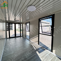 Offre Spéciale Maison conteneur pliante de type Z Structure en acier préfabriquée Immeuble de bureaux et de salons Panneau sandwich Conception de maison
