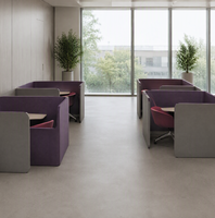 Cabines de bureau modulaires insonorisées, cloisons de bureau pour studio acoustique musical, cabine de réunion, isolation acoustique, cloison de bureau