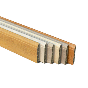 Installation facile <span class=keywords><strong>à</strong></span> <span class=keywords><strong>clipser</strong></span> Plinthes SPC de qualité supérieure Moulures de sol en plastique PVC imperméable pour revêtement de sol en <span class=keywords><strong>vinyle</strong></span> <span class=keywords><strong>à</strong></span> la maison - Product Image 2