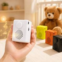 Módulo de sonido de plástico Abs programable personalizado, módulo de música de voz, Chip de sonido grabable para juguetes de peluche