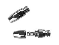 Adaptador Roscado de Titanio Gr5 Ti-6Al-4V NPT/BSP/UNC, Mecanizado por CNC, Resistente a la Corrosión, Personalizado OEM, para Sistemas de Fluidos Industriales