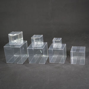 Klare Kunststoffverpackungsboxen mit Geringer Mindestbestellmenge, Hochtransparente <span class=keywords><strong>PET</strong></span>-RPET-Kunststoffbox für den Einzelhandel - Product Image 4