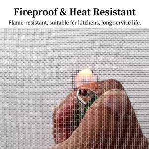 Moustiquaire de fenêtre moderne en acier inoxydable 304, anti-moustiques et anti-rongeurs/anti-chats, facile à installer pour la maison - Product Image 6