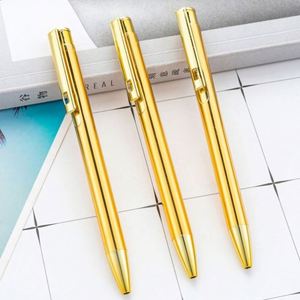 Wholesale Custom Logo 1.0Mm Business Gift Promotional Office Stationery <b>Retractable</b> Metal Ballpoint <b>Pens</b> - Product Image 2