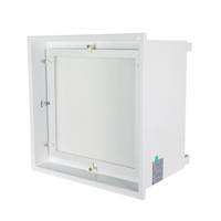 Boîtier terminal HEPA étanche avec joint en gel et revêtement en poudre pour atelier salle blanche GMP