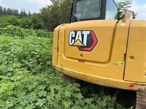 Mini-excavatrice d'occasion pour usage domestique Caterpillar 305.5E, excavatrice hydraulique compacte de 5 tonnes avec accessoire tarière - Product Image 4