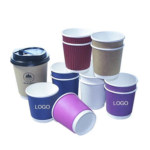 50ml Triple Disposable Paper Cup Double Wall
