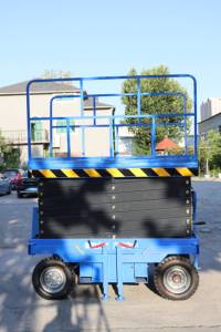 Plate-forme élévatrice mobile de 4 à 18m Plate-forme élévatrice électrique hydraulique à ciseaux automotrice Construction Plate-forme élévatrice mobile de 18m - Product Image 5