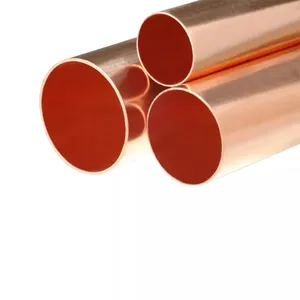 Copper tube 1/4'' 3/8'' 1/2'' 3/4'' thickness 0.5mm diameter 10mm construction industry manufacturing industry use