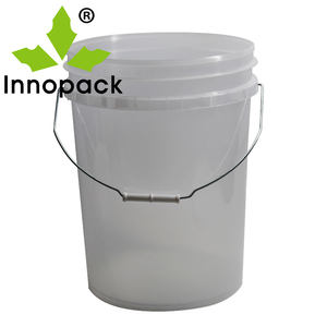 Seau en plastique carré de 20 L de qualité alimentaire avec poignées en plastique, emballage pour huile et peinture de 5 gallons - Product Image 6