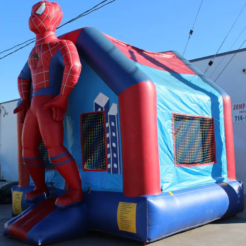 Inflatable Spider Man Bouncy Castle Playhouse Bouncer Toys