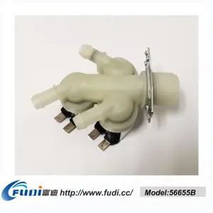 5220FR2075L Nước Đầu Vào Van Cho Máy Giặt LG Kenmore Phía Trước Tải Máy Giặt Ba Solenoid Valve (G3/4*12mm)