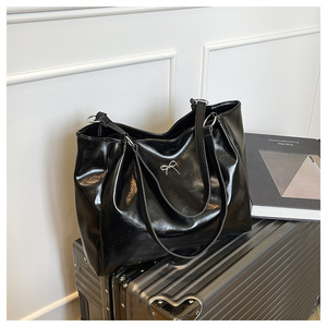 Borsa Tote da Donna Nuova Grande Capacità Design Originale Alta Qualità Popolare <span class=keywords><strong>Rossa</strong></span> a Spalla - Product Image 6