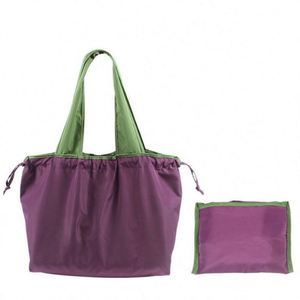 Bolsa de Compras Personalizada con Diseño Floral, Ecológica, de Gran Capacidad, Plegable, Reutilizable, Tipo Tote, de Oxford - Product Image 4