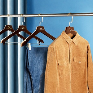 Mens Sang Trọng Phù Hợp Với Quần Nhung Biểu Tượng Tùy Chỉnh Móc Treo Với Clip - Product Image 6