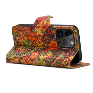 Pour IPhone17Pro étui en cuir à <span class=keywords><strong>clapet</strong></span> support de protection pour téléphone portable portefeuille pour Samsung S25U pour Huawei poignée de téléphone incluse - Product Image 3