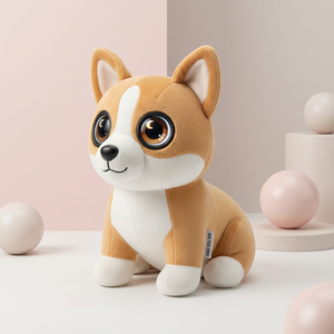 Peluche Éducative Interactive <span class=keywords><strong>Corgi</strong></span> Électrique avec IA, Jouet Parlant pour Enfants de 8 Ans et Plus, Cadeau Unisexe pour les Fêtes - Product Image 2