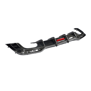 Diffusore Posteriore in Fibra di Carbonio per Audi A5 Sline B9.5 S5 <span class=keywords><strong>Sportback</strong></span> 8W 2021-2024, Spoiler Posteriore, Kit Carrozzeria, Accessori Auto - Product Image 2