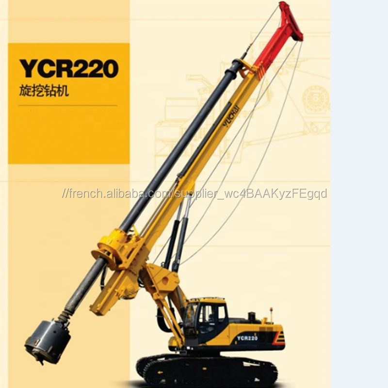 Puits De Forage Rotatif de Puits D'eau Modèle XR220D