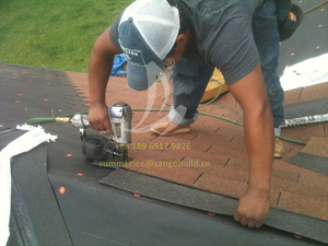 Indonesia tejas de techo de metal recubiertas de piedra natural tejas de techo liso para hoteles parques almacenes tejas de asfalto - Product Image 4