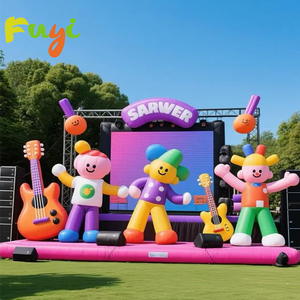 Inflable Estilo Rock con Guitarra para Festivales de Música, Conciertos y Decoración de Escenarios, en Oferta - Product Image 5