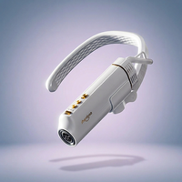 Sèche-cheveux pour animaux de compagnie Shernbao ND01, pratique et rechargeable, pour chiens, chats et petits animaux, design à suspendre au cou, libérez vos mains