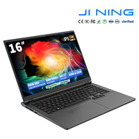 Nouvel ordinateur portable de jeu gris 16 pouces, fourni par l'usine, Intel i7, P106 6 Go, 1920x1200, 16 Go, Windows 10/11, pour bureau et entreprise, coque en plastique, vente en gros