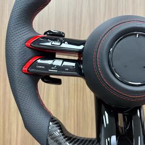 Volante de Fibra de Carbono Personalizado para W206 W205 W167 W214 W222 W223 W167 C E S GLE GLS Clase G - Product Image 3
