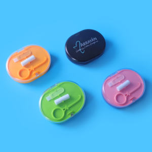 Contenitore per Dentiere da Viaggio Antisgocciolamento, per Pulizia Completa e Parziale, Cura Dentale - Product Image 1