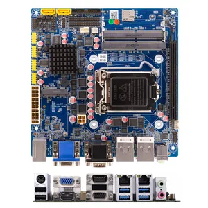 Intel 6Th 7Th Gen Core I3 I5 I7 Mother Board And Processor 4K Display 17*17CM Motherboard Mainboard for Self-Service Terminal