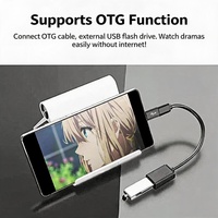 Adaptador Micro USB Hembra a USB-C Macho 2.1, Convertidor OTG para Transferencia de Datos y Carga para Teléfonos/Tabletas Android Tipo-C - Marca wfyear