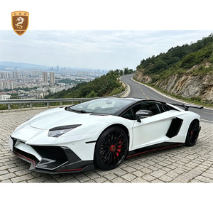 Lèvre de pare-chocs avant en fibre de carbone <span class=keywords><strong>LP750</strong></span> <span class=keywords><strong>SV</strong></span> pour <span class=keywords><strong>Lamborghini</strong></span> Aventador <span class=keywords><strong>LP750</strong></span>, séparateur avant - Product Image 3
