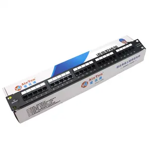 Rj11 25 port utp ftp 25 50 port cat3 telefon patch panel