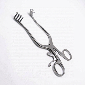 Weitlaner Surgical Retractor 4.5 Inch Blunt 2x3 Prong Veterinary Surgical Instruments Wholesale Supplier - Product Image 1