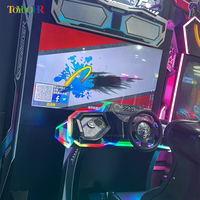 Toyoohr 55 HD Screen Coin Games Arcade Racing Car Games Simulator Driving Storm The Streets Arcade Car Racing Game Machine