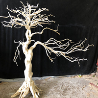 Tronc d'arbre artificiel de décoration d'usine de Guangzhou, branches en bois véritable, arbre sec