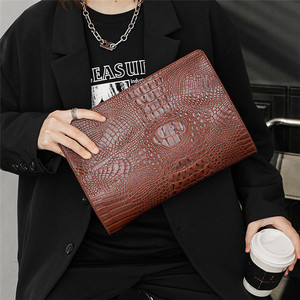 <span class=keywords><strong>Borsa</strong></span> a Mano Vintage Coreana con Motivo a <span class=keywords><strong>Coccodrillo</strong></span>, Produzione all'Ingrosso 2022 Guangzhou, <span class=keywords><strong>Borsa</strong></span> da Donna in Pelle PU per Affari - Product Image 3