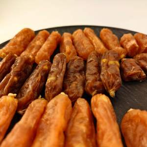 ไส้กรอกเป็ดสำหรับสุนัข ขนมแมว ไม่มีสารปรุงแต่ง ขนมสัตว์เลี้ยงอบแห้งแบบช้า อาหารสัตว์เลี้ยง ไส้กรอกไก่อบแห้ง ขนมสัตว์เลี้ยง ไส้กรอกเป็ดสำหรับสุนัข - Product Image 3