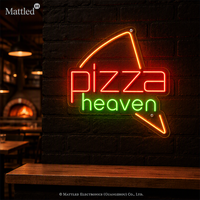 Enseigne néon LED Pizza, décoration murale pour pizzeria, restaurant, boutique, bar, cuisine, lampe alimentaire lumineuse