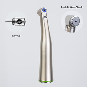 Titanio SG20 SG20L <span class=keywords><strong>Handpiece</strong></span> dentale 20:1 contrangolo a bassa velocità in fibra ottica LED 1 foro <span class=keywords><strong>Push</strong></span> - Product Image 6