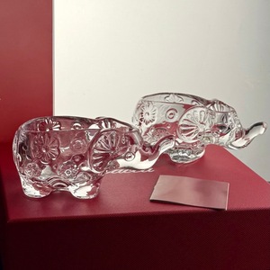 Hot Selling Elephant Crystal Candy <b>Jar</b> Back to School Kitchen Storage Microwavable Eco-Friendly Dishwasher Safe <b>Decorative</b> Box - Product Image 2