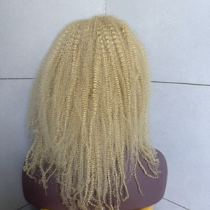 <span class=keywords><strong>Parrucca</strong></span> in <span class=keywords><strong>Capelli</strong></span> Umani, <span class=keywords><strong>Capelli</strong></span> Vergini Vietnamiti, Prodotti Pronti per la Spedizione, <span class=keywords><strong>Capelli</strong></span> Umani <span class=keywords><strong>Veri</strong></span> <span class=keywords><strong>Afro</strong></span> Ricci, Colore 613 - Product Image 1