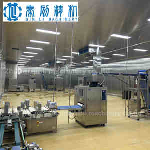 Máquina para hacer bollos de perritos calientes Línea de producción de pan de hamburguesas y hotdog completamente automática - Product Image 2